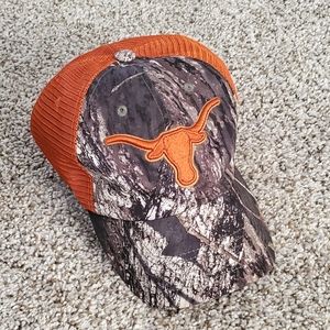 TEXAS LONGHORNS Camouflage Baseball Cap Hat